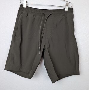 Lululemon Bowline Shorts Olive Green